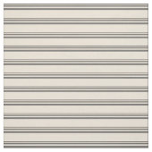 Dim Gray en Bisque Stripes Stof (Swatch)
