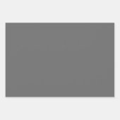 Dim Gray Inpakpapier Vel (Voorkant 3)