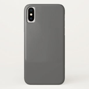 Dim Gray iPhone X Hoesje