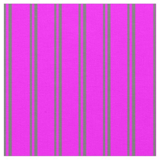 Dim Grey and Fuchsia Colored Lines Stof (Close Up)