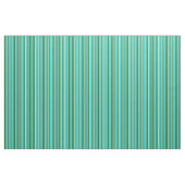 Dim Grey, Cyaan, Light Cyan & Dark Green Pattern Stof (Yard (91,4 cm))