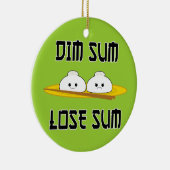 Dim Som Verlies Keramisch Ornament (Rechts)