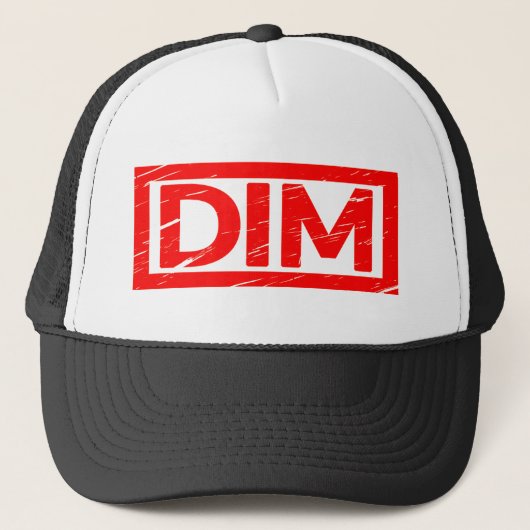 Dim Stempel Trucker Pet (Voorkant)