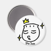 Dim Sum Dumpling Magnet (Voorkant / Achterkant)