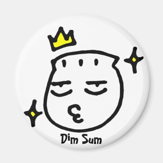 Dim Sum Dumpling Magnet (Voorkant)