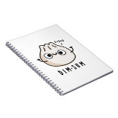 Dim-sum Funny Dimsum Wiskunde Pun Notitieboek (Rechterzijde)