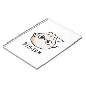 Dim-sum Grappige Dimsum Wiskunde Grappen  Notitieboek (Linkerzijde)