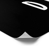 Dim Sum Grappige Wiskunde Voedsel Pun Donker BG Poster (Hoek)