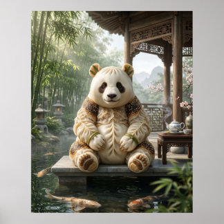Dim Sum Panda Paviljoen Poster