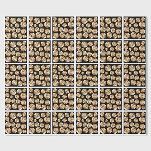 Dim sum patroon cadeaupapier (Vlak)