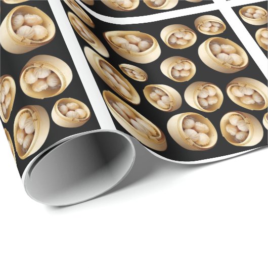Dim sum patroon cadeaupapier (Rol Hoek)