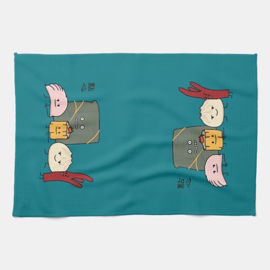 Dim Sum Pork Bao Shaomai Chinese dumplas Buns Bun Theedoek (Horizontaal)