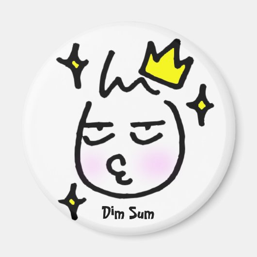 Dim Sum Princess Magneet (Voorkant)