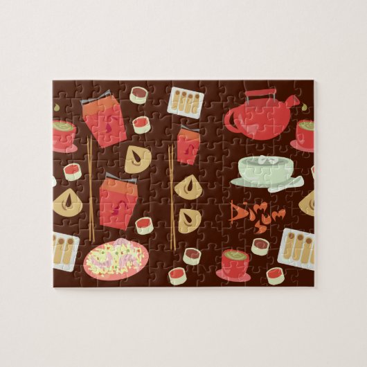 Dim Sum Yum Legpuzzel (Horizontaal)