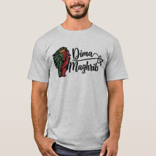 Dima Maghrib Leeuw Logo T-shirt
