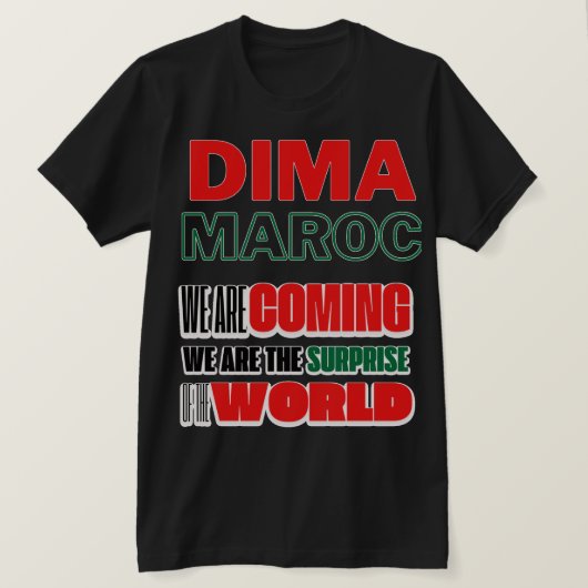 Dima Maghrib T-shirt (Design voorkant)