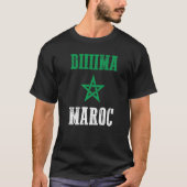 Dima Maroc Marokkaanse Pride Marokkaanse vlag T-shirt (Voorkant)