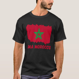 Dima Marokko Vlag Sport Marokko marokkaanse dima m T-shirt