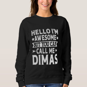 Dimas achternaam Noem me Dimas familieteam achtern Trui