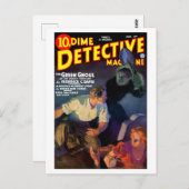 Dime Detective Magazine (juni 1935) Briefkaart (Voorkant / Achterkant)