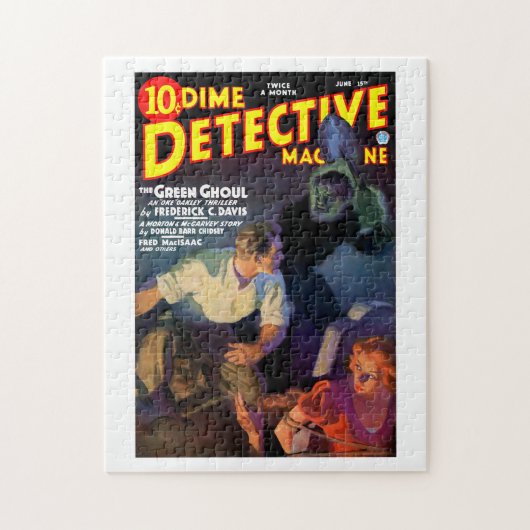 Dime Detective Magazine (juni 1935) Legpuzzel (Verticaal)