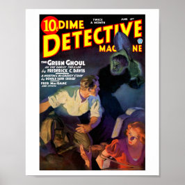 Dime Detective Magazine (juni 1935) Poster