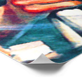 DIME MYSTERY Cool  Pulp Magazine Hoesje Art Poster (Hoek)