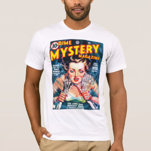 DIME MYSTERY Cool Pulp Magazine Hoesje Art T-shirt