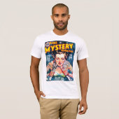 DIME MYSTERY Cool Pulp Magazine Hoesje Art T-shirt (Voorkant volledig)