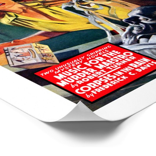 Dime Mystery Magazine (januari 1943) Poster (Hoek)