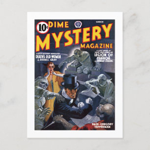 Dime Mystery Magazine (maart 1941) Briefkaart