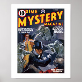Dime Mystery Magazine (maart 1941) Poster