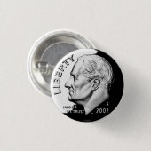 Dime Ronde Button 3,2 Cm (Voorkant /achterkant)