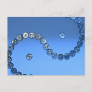 Dime Sculpture Briefkaart