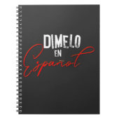 Dimelo en Espanol Spaans bilateraal leraar en Notitieboek (Voorkant)