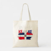 Dimelo Ke Lo Ke Dominicaanse Republiek Vlag 711 Tote Bag (Achterkant)