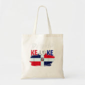 Dimelo Ke Lo Ke Dominicaanse Republiek Vlag 711 Tote Bag (Voorkant)