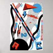 dimensiegolf poster (Voorkant)