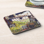 Dimensies van nieuwsgierigheid bier onderzetter (Linkerzijde)