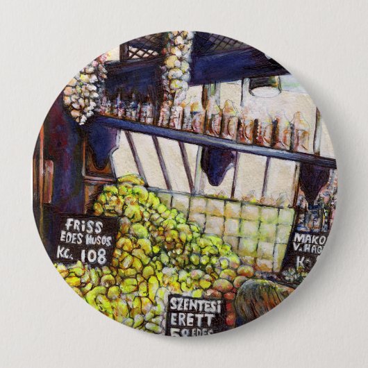 Dimensies van nieuwsgierigheid ronde button 4,0 cm (Voorkant)