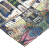 Dimensies van nieuwsgierigheid tafelkleed (Gekanteld)