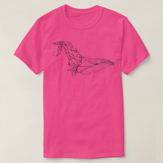 Dimension-walvis T-shirt (Design voorkant)