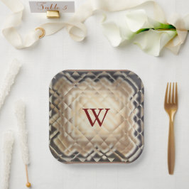 Dimensionaal Bord met vierkante watten