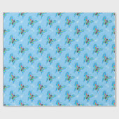 Dimensionaal Butterflies Cadeaupapier (Vlak)