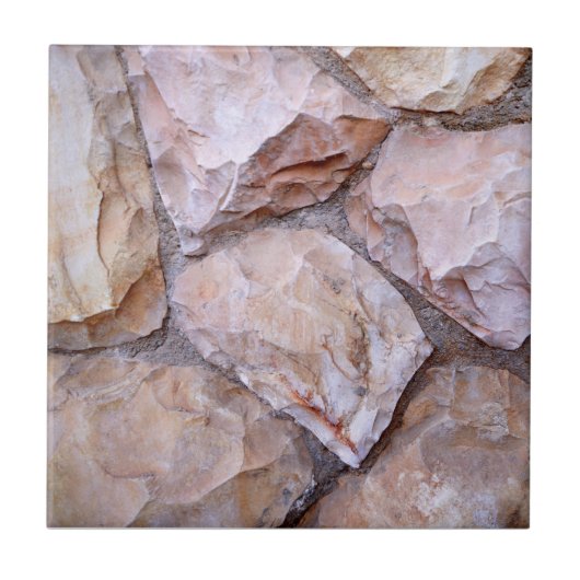 Dimensionaal effect ruw steenkeramisch tegeltje (Voorkant)