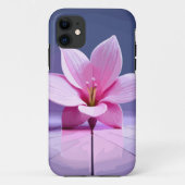 Dimensionaal Gladioli: Roze en Paars Masterstuk Case-Mate iPhone Case (Achterkant)