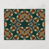 Dimensionaal groen briefkaart (Voorkant)