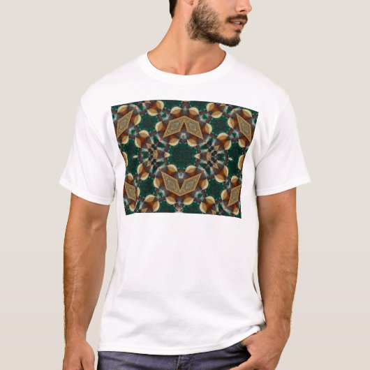 Dimensionaal groen t-shirt (Voorkant)