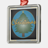 Dimensionaal kerstversiering metalen ornament (Links)