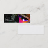 Dimensionaal Mini Visitekaartje (Voorkant / Achterkant)